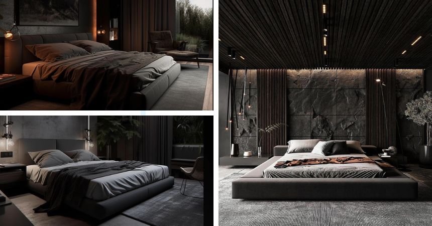 Balck Bedroom Ideas