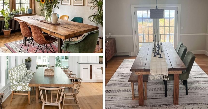 Farmhouse Dining Room Idea