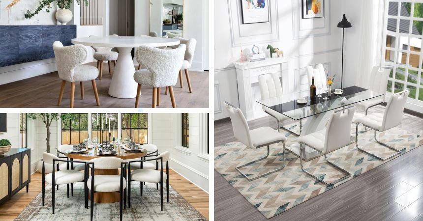 White Dining Room Ideas